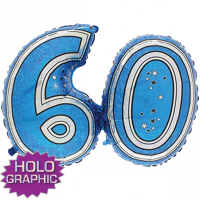 Foil Balloon - Supershape - 60 - Blue