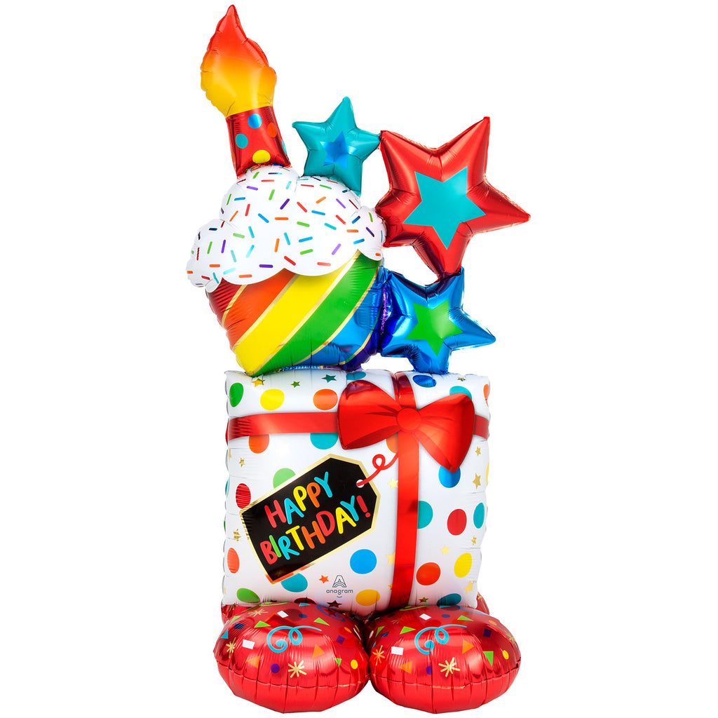 Foil Balloon - AirLoonz - Birthday Icons