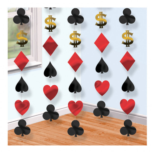 Hanging Decorations - Casino