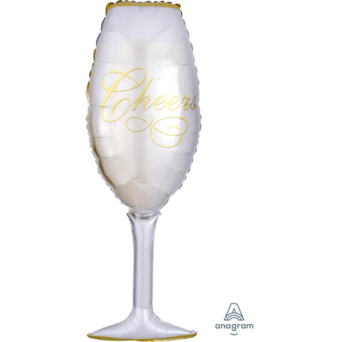 Foil Balloon - SuperShape - Champagne Glass