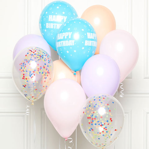 DIY Kit - Latex Balloons - Birthday - Pastel