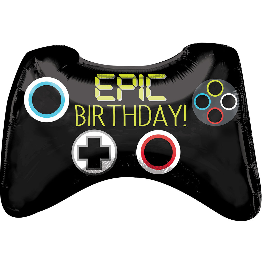 Foil Balloon - Supershape - Birthday - Game Controller