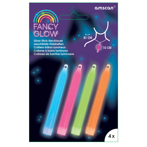 Fancy Glow - Stick Necklaces - Pack of 4