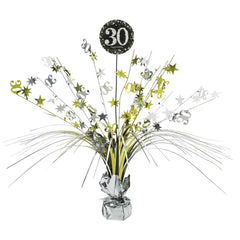 Centrepiece - Ages 18 - 100 - Gold/Silver/Black