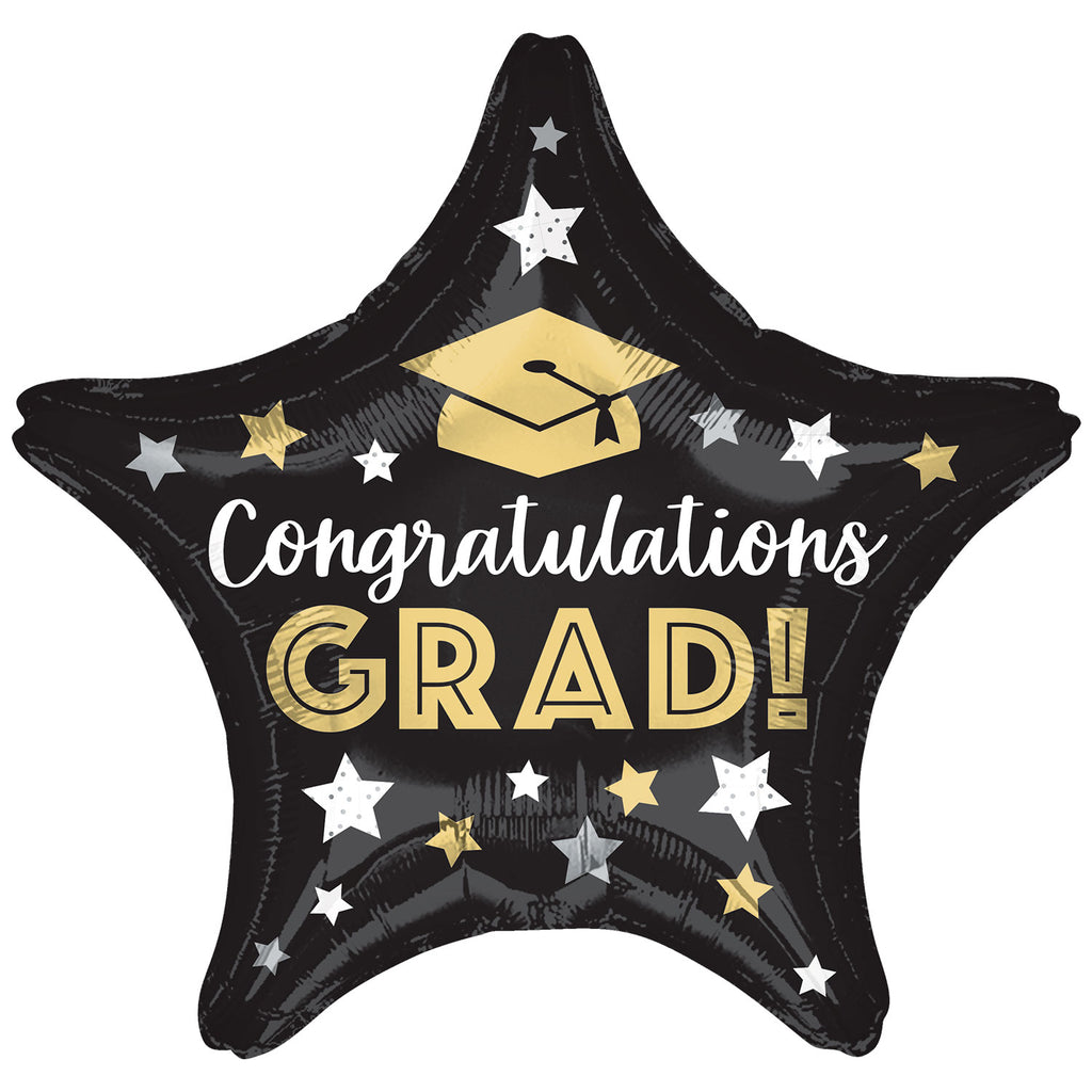 Foil Balloon - 19" - Congratulations Grad!