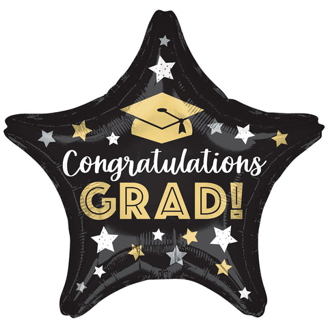 Foil Balloon - 19" - Congratulations Grad!