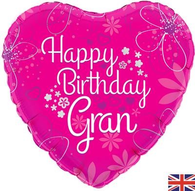 Foil Balloon - 18" - Birthday - Gran
