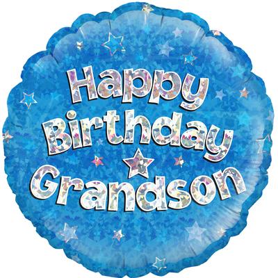 Foil Balloon - 18" - Birthday - Grandson
