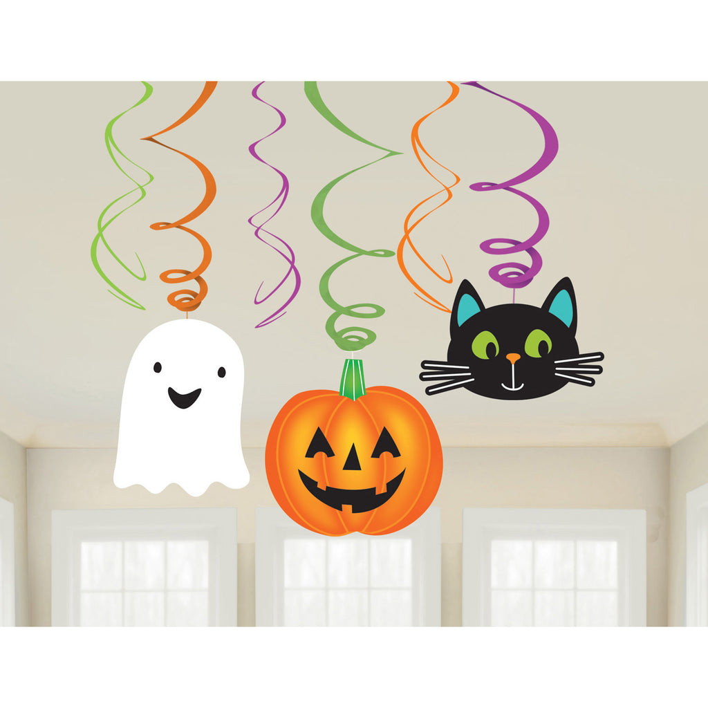 Swirl Decorations - Halloween