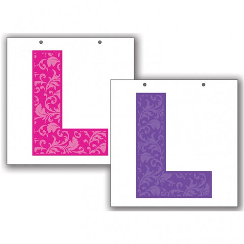 Hen Night Double Sided L Plates