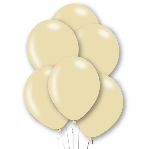Latex Balloons - Pearlised - Ivory