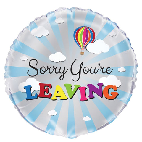 Foil Balloon - 18" - Sorry You're Leaving