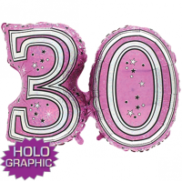 Foil Balloon - Supershape - 30 - Pink