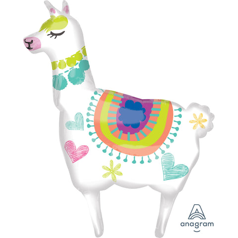 Foil Balloon - Supershape - Llama