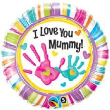 Foil Balloon - 18" - Love You Mummy