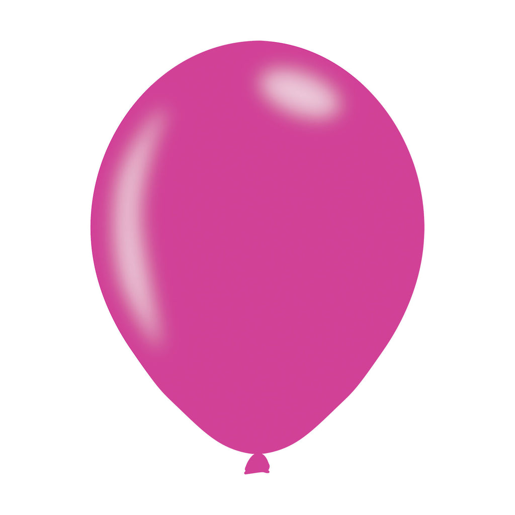 Latex Balloons - Metallic - Magenta