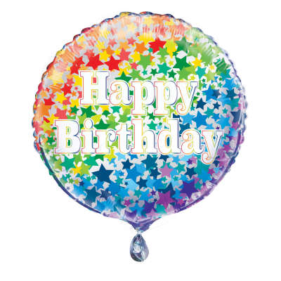 Foil Balloon - 18" - Birthday