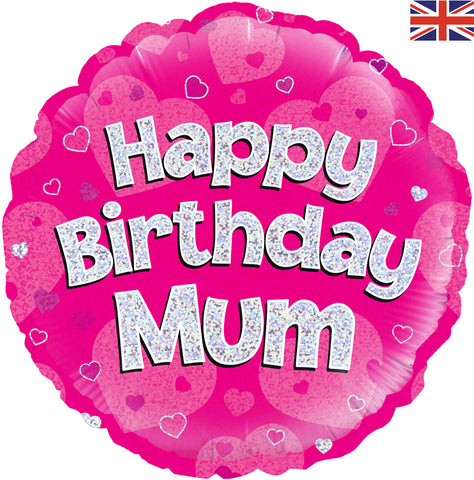 Foil Balloon - 18" - Birthday - Mum