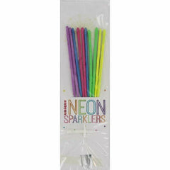 Sparklers - Multi-Coloured - Neon