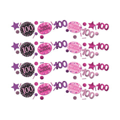Confetti - Birthday - Pink Sparkling - Ages 18-100