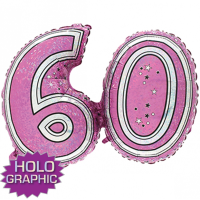 Foil Balloon - Supershape - 60 - Pink