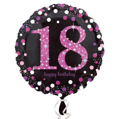 Foil Balloon - 18" - Happy 18th Birthday