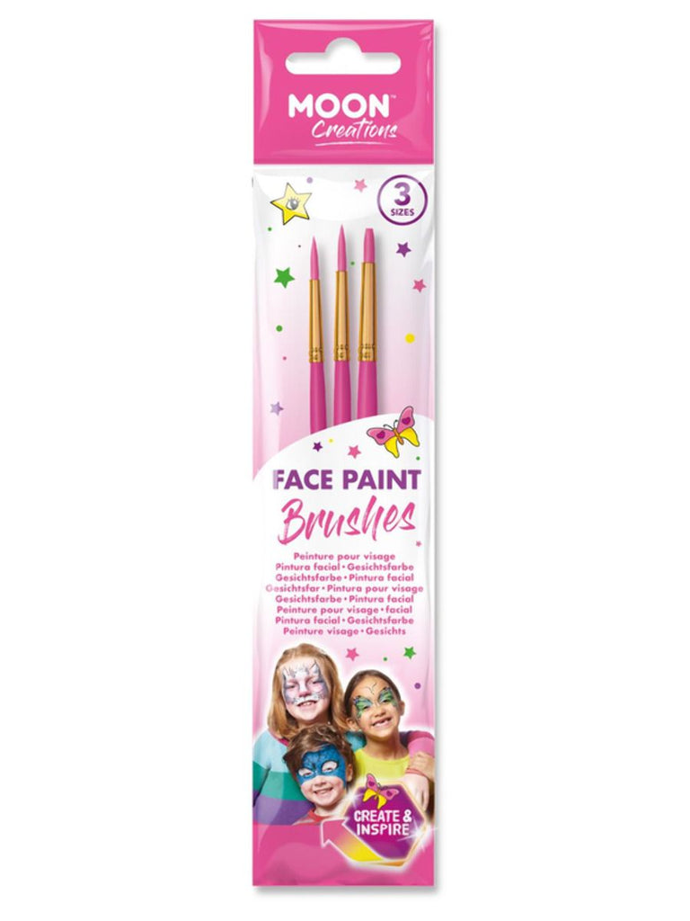 Brushes - Face Paint - Pink