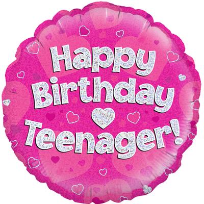 Foil Balloon - 18" - Birthday - Teenager