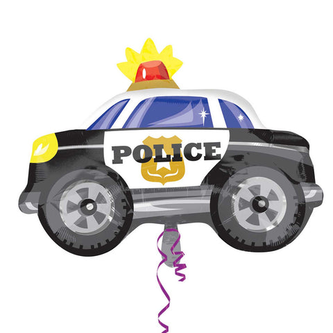 Foil Balloon - Junior Shape - Police Car
