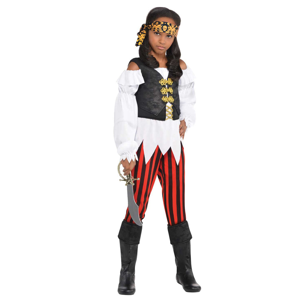 Pirate Girl Costume - Pretty Scoundrel - Childs
