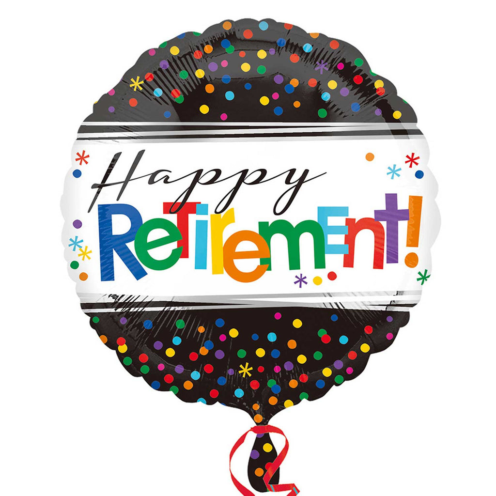 Foil Balloon - 17" - Happy Retirement!