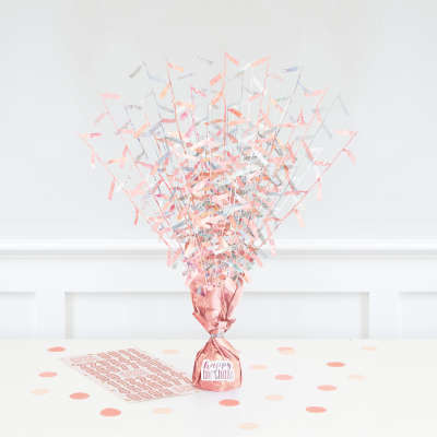 Glitz Centrepiece - Rose Gold