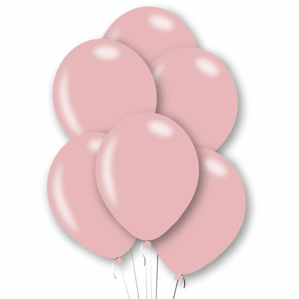 Latex Balloons - Metallic - Rose Gold