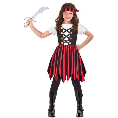 Pirate Girl Costume - Ship Mate Cutie - Childs