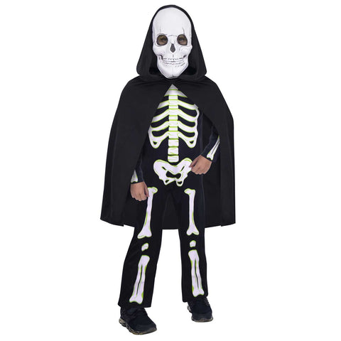 Skeleton Jumpsuit Costume - Childs