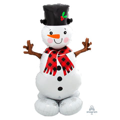 Foil Balloon - Airloonz - Snowman