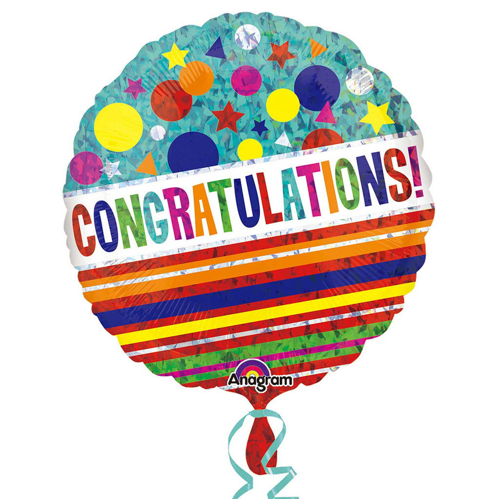 Foil Balloon - 18" - Congratulations