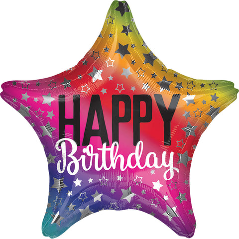 Foil Balloon - 19" - Birthday