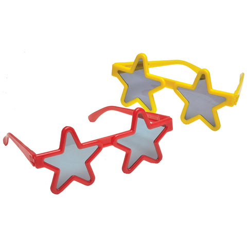 Glasses - Star Shaped - Pack of 4