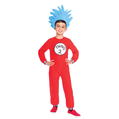 Dr. Seuss - Thing 1 & Thing 2 Costume - Childs