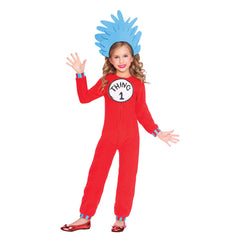 Dr. Seuss - Thing 1 & Thing 2 Costume - Childs