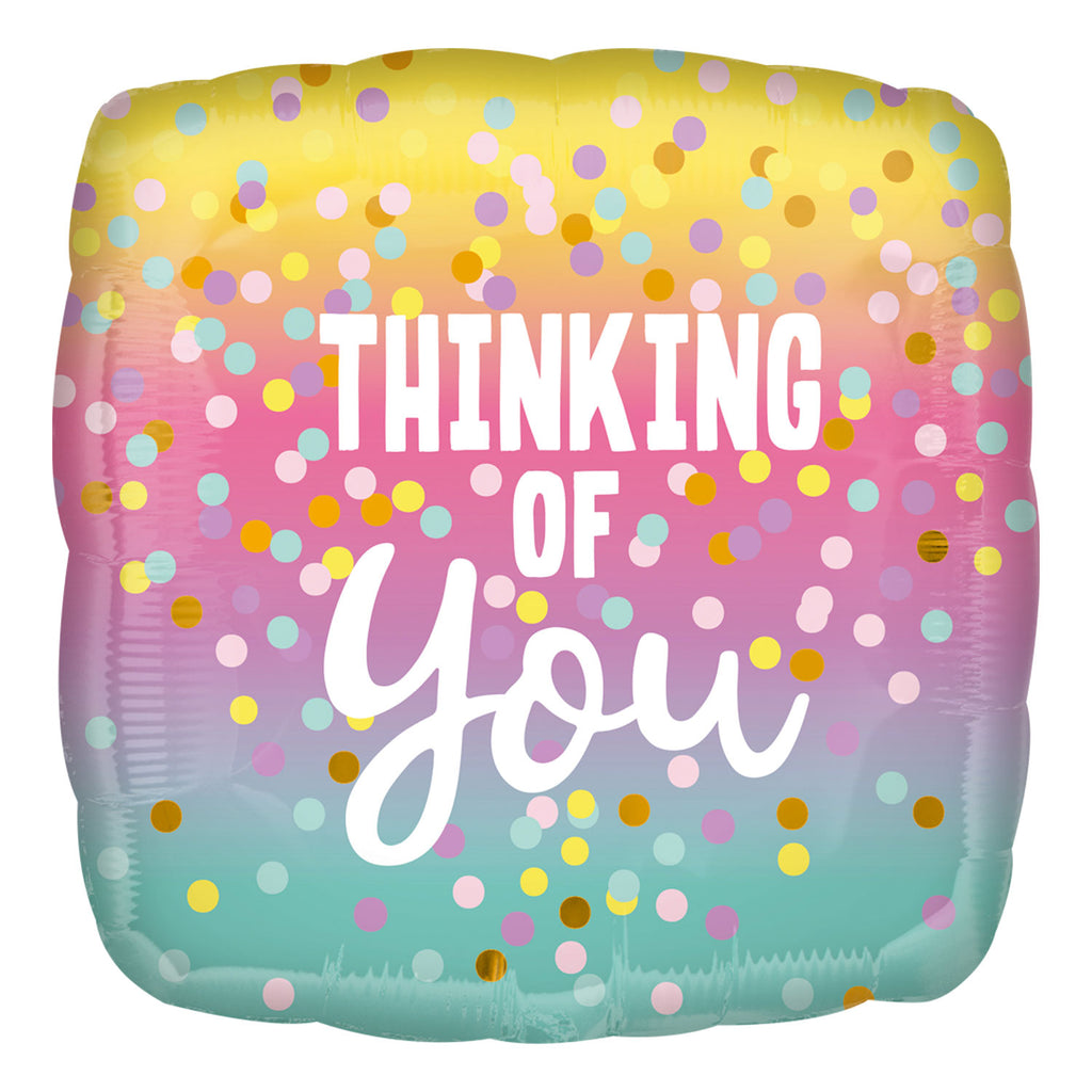 Foil Balloon - 17" - Thinking of You