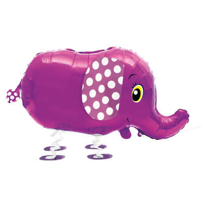 Foil Balloon - Walking Pet - Elephant