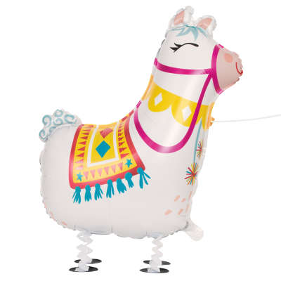 Foil Balloon - Walking Pet - Llama