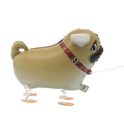 Foil Balloon - Walking Pet - Pug