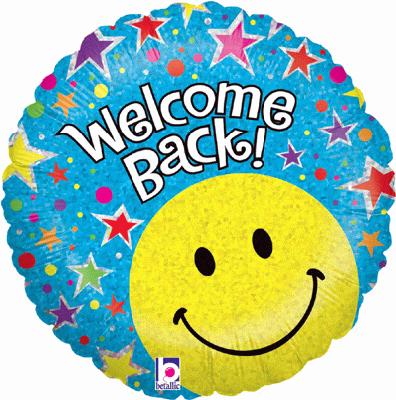 Foil Balloon - 18" - Welcome Back!