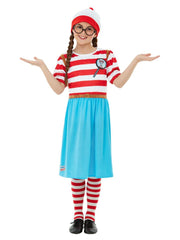 Where's Wally Wenda Costume - Childs
