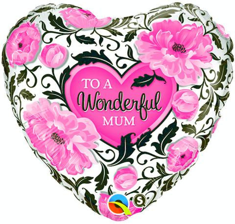 Foil Balloon - 18" - Wonderful Mum