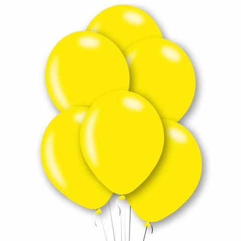 Latex Balloons - Yellow