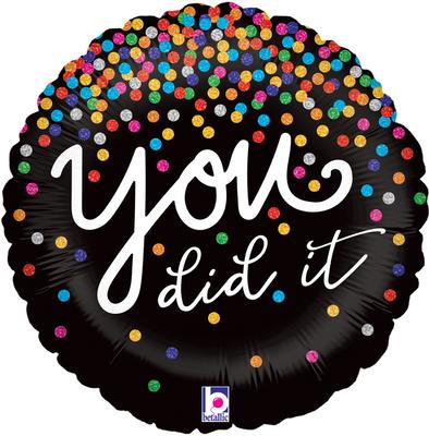 Foil Balloon - 18" - You Did it